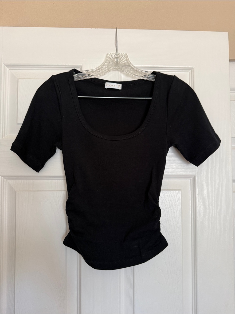 Kookai Iles Black Tee 2